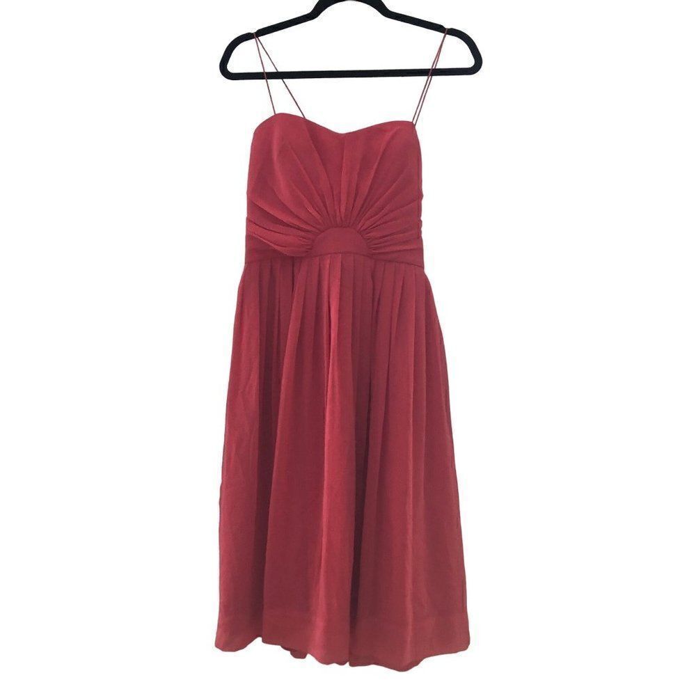 Eliza J Missy Lace Dress in Coral Coctail Party Size 12